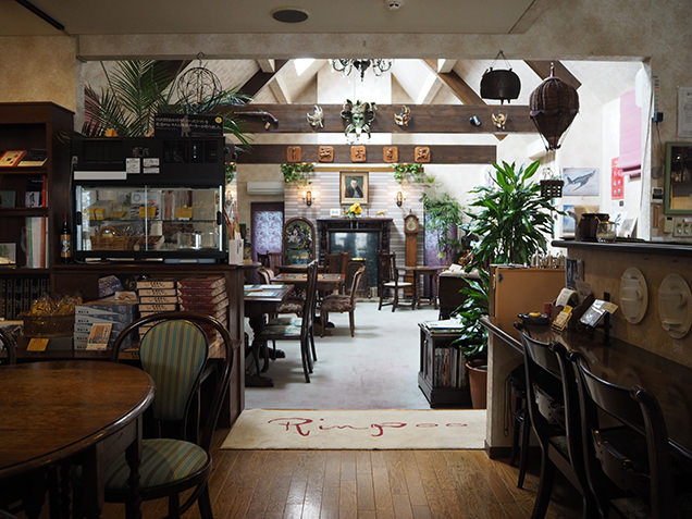 林風舎の店内