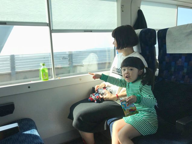 特急わかしお　車内