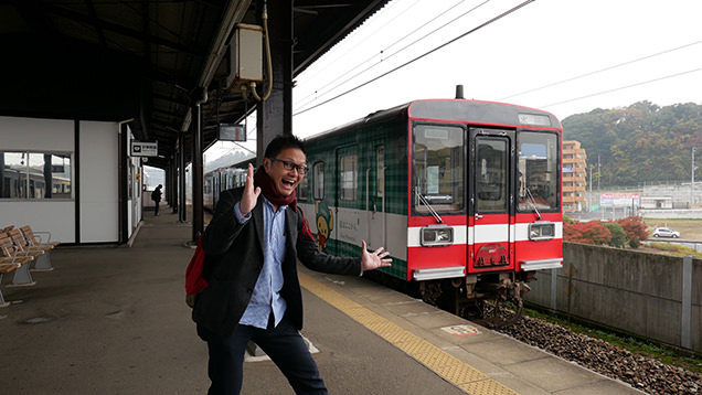 鹿島臨海鉄道大洗鹿島線　ホーム