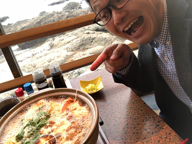 大洗駅　磯料理　山水　食事　あんこう鍋