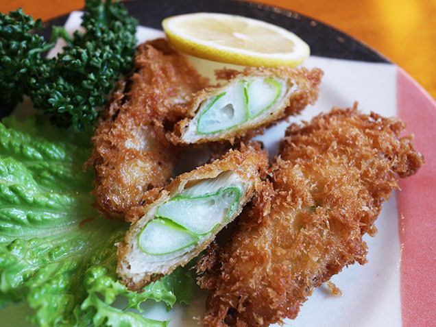 下仁田葱のフライ