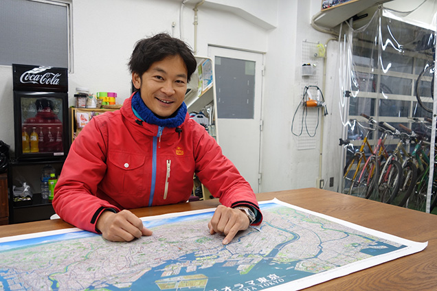 東京半日サイクリングツアー　リバーサイド