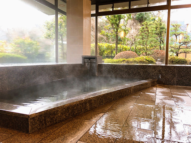 ひだ山荘の浴室