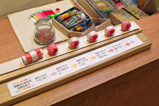 ゆびぬきの体験制作