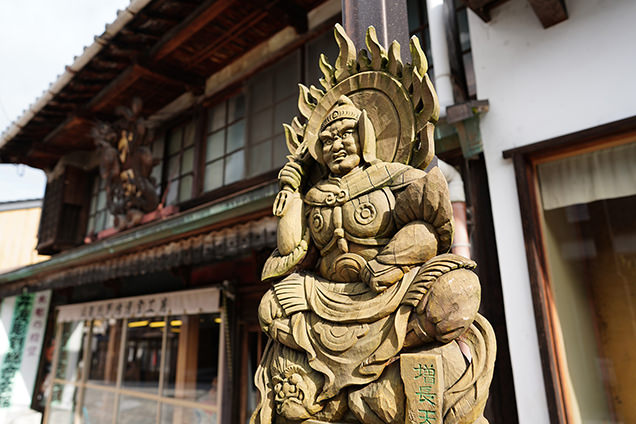 井波彫刻 増長天