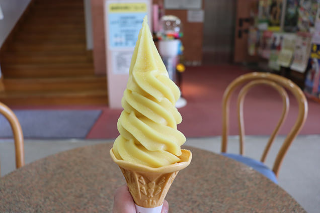 りんごソフトクリーム