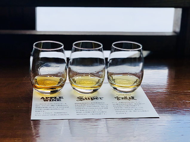 ウイスキーの飲み比べ