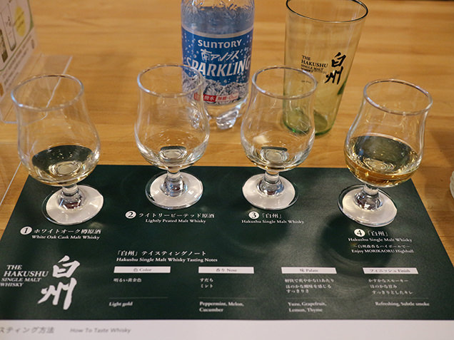 ウイスキーの飲み比べセット