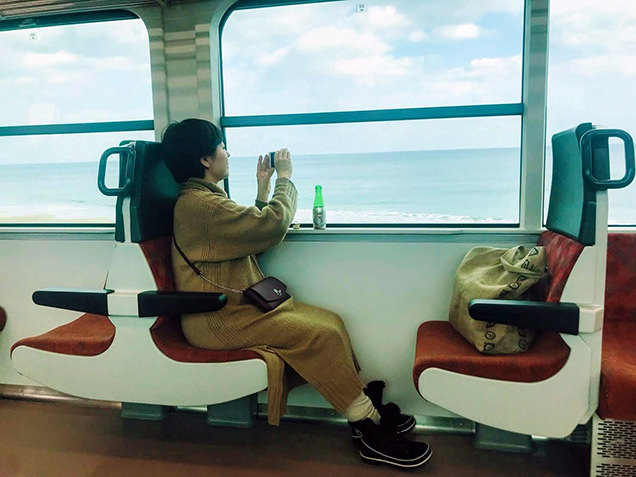 八戸線からの風景