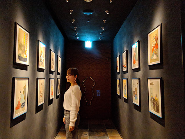 月岡耕漁の浮世絵