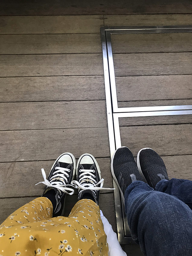 江ノ電300形の床