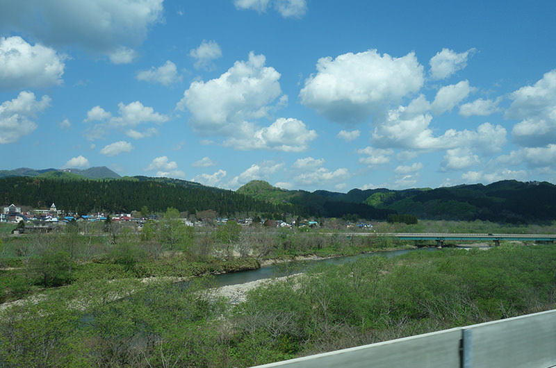 青函トンネルを出た瞬間