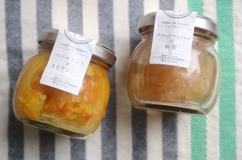 「ペパーミント×清見オレンジ」「ブラックペッパー×和梨」