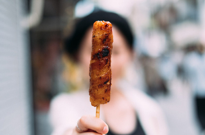 豚巻きおにぎり串