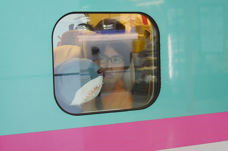 はやぶさに乗車