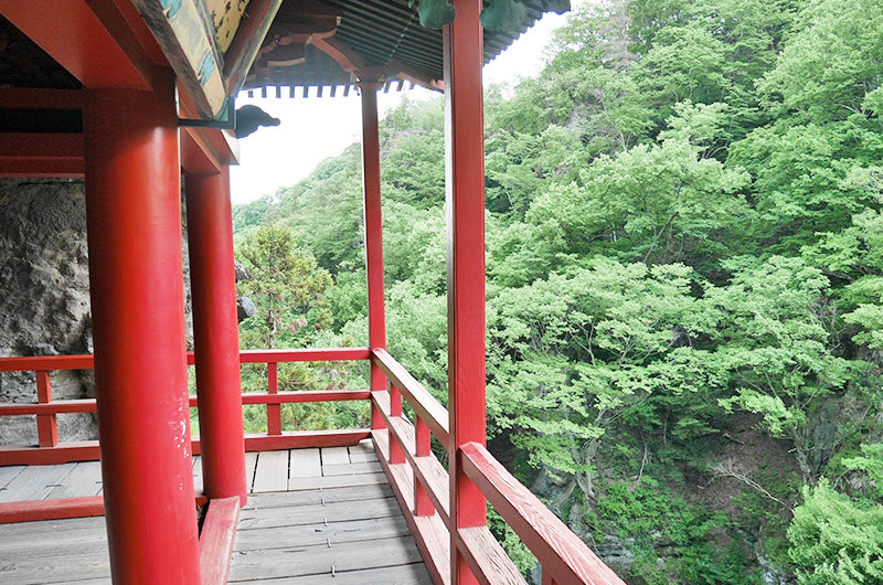 観音堂宮殿からの景色
