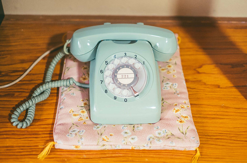 ダイヤル式電話