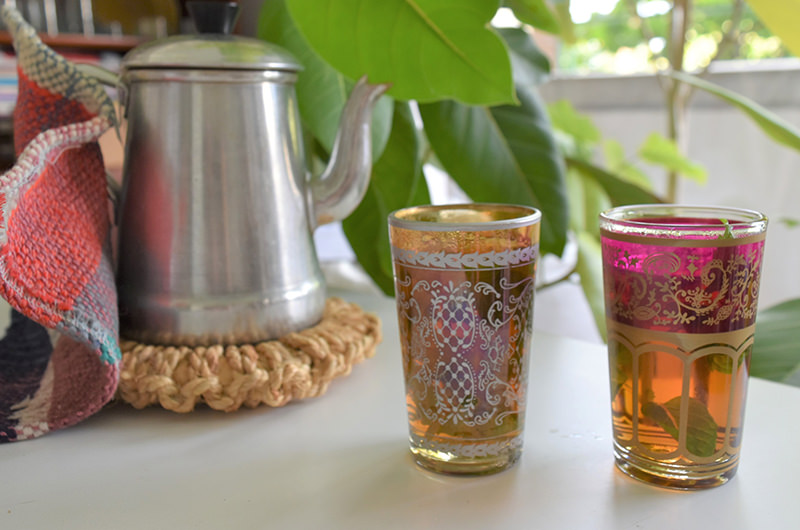 ファティマ モロッコ トーキョーで購入したグラス