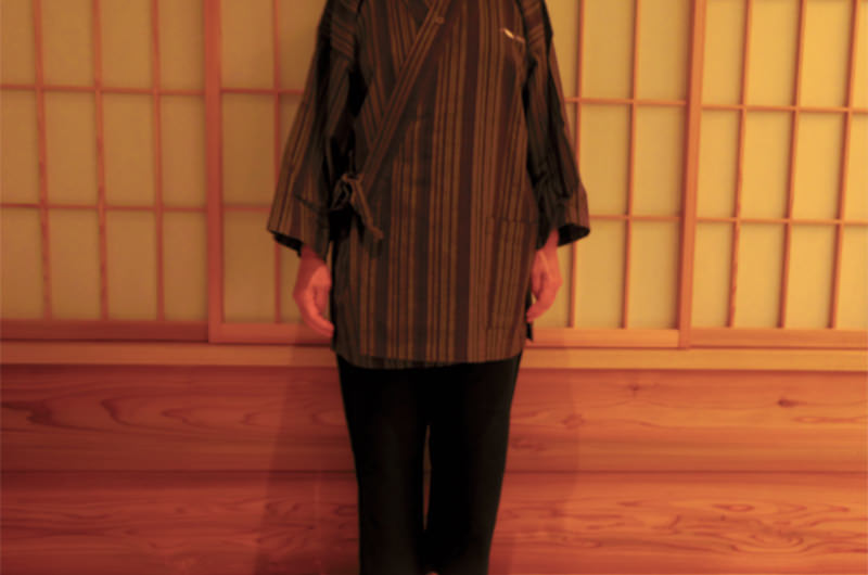 館内着の作務衣