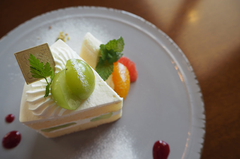 シャインマスカットショートケーキ