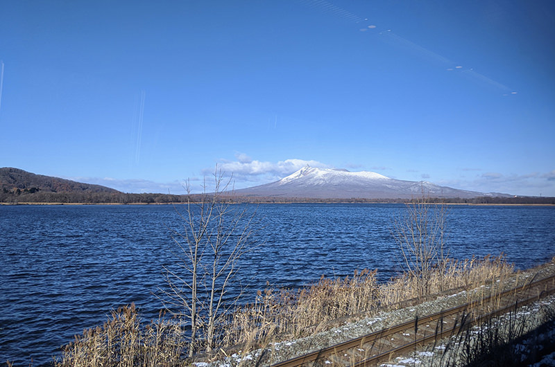 特急スーパー北斗車窓