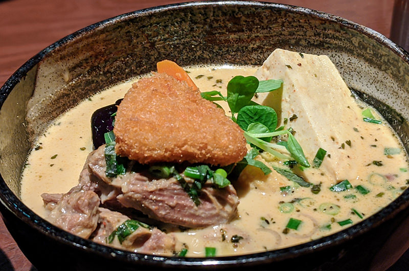 じっくり煮込んだラム肉とBlueHerbのカリー