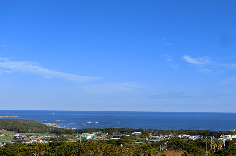 地球の丸く見える丘展望館