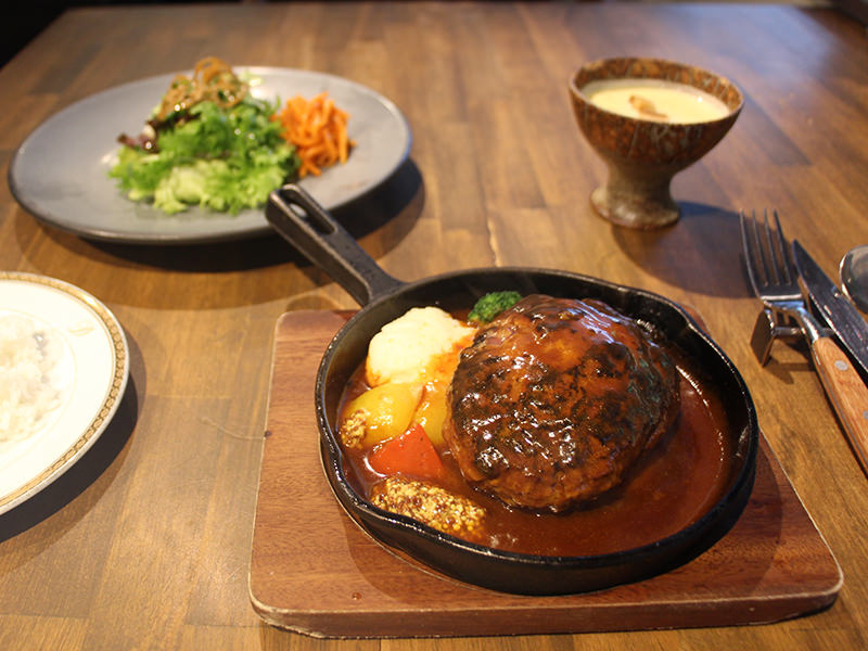 大重亭　ハンバーグステーキ