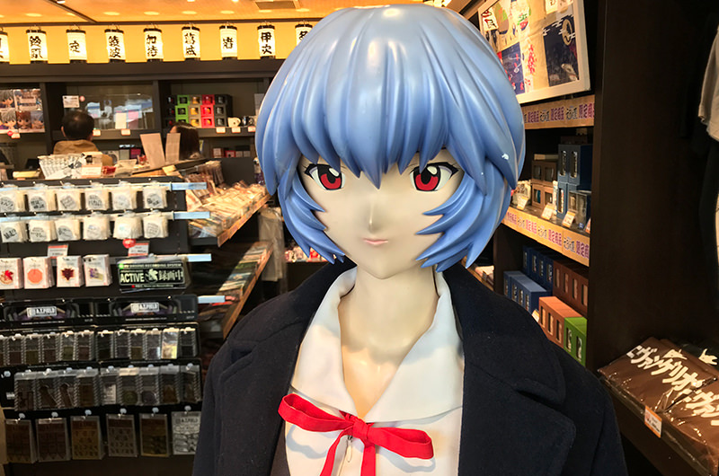 綾波レイのマネキン