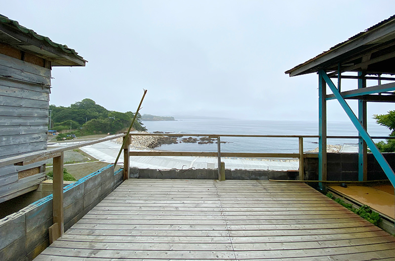 テラスからの風景