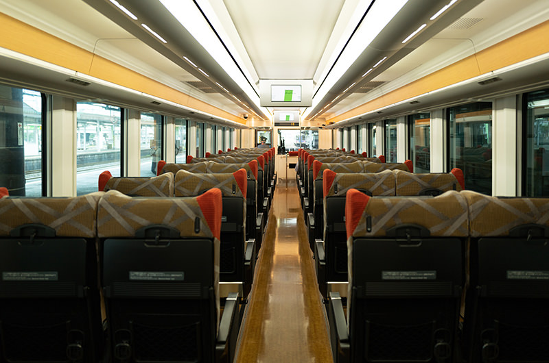 さんりくトレイン宮古　車内