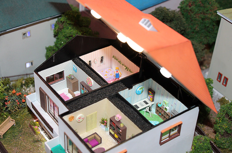 月野うさぎの家