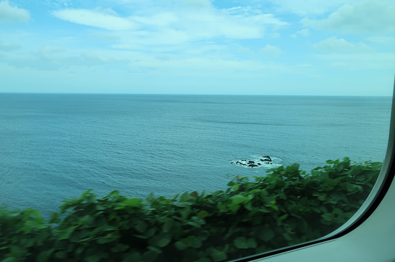 東海道本線の車窓