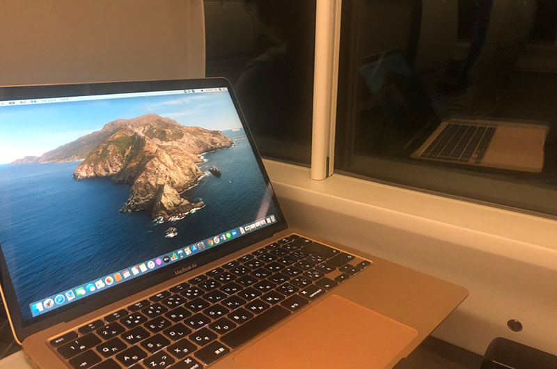 上越新幹線「とき」の車内