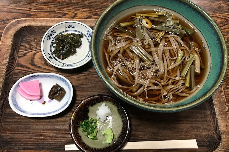 山菜そば