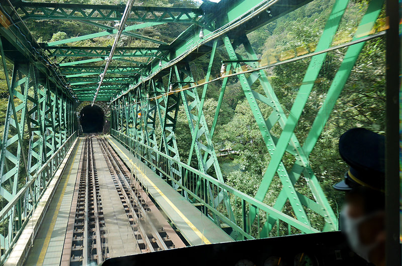 箱根登山電車　鉄橋