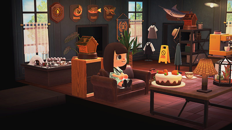 あつ森に作った自分の部屋