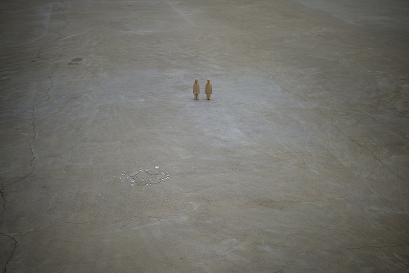 「内藤礼 うつしあう創造」展示風景