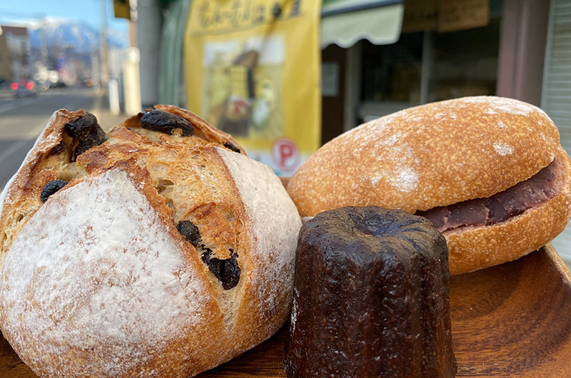 ショコラカヌレ あんバター レーズン