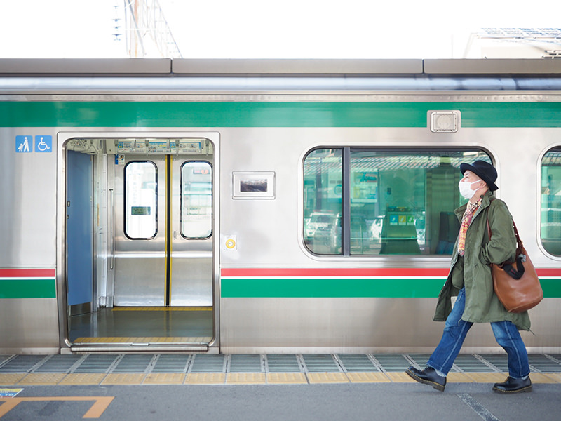 磐越西線 筆者父