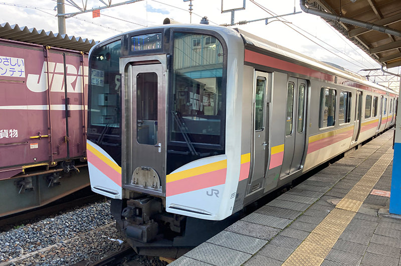 羽越本線 村上駅