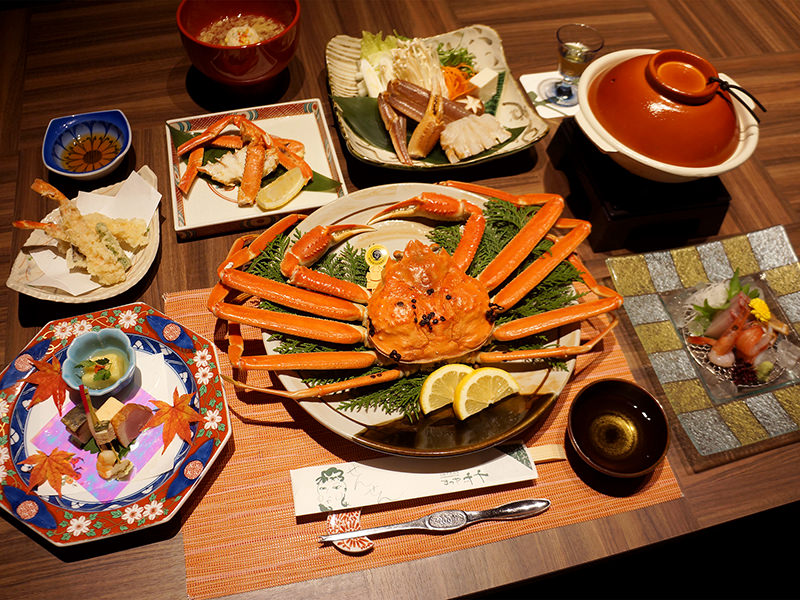 越前がに 夕食