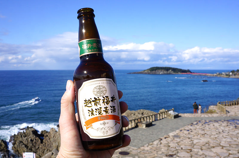 売店で買った地ビール