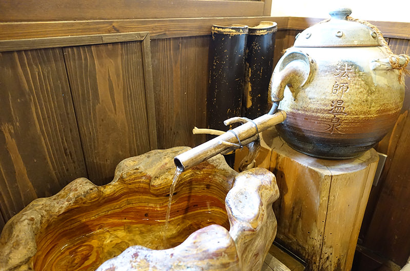 お風呂上がりに飲める水