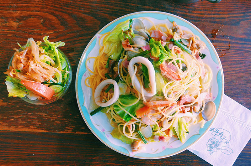 海と山の幸パスタ