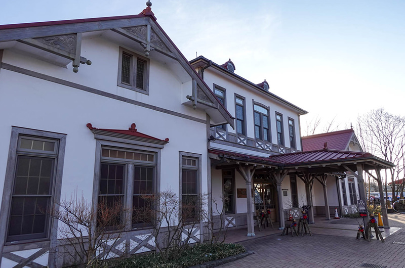 しなの鉄道軽井沢駅 旧駅舎口