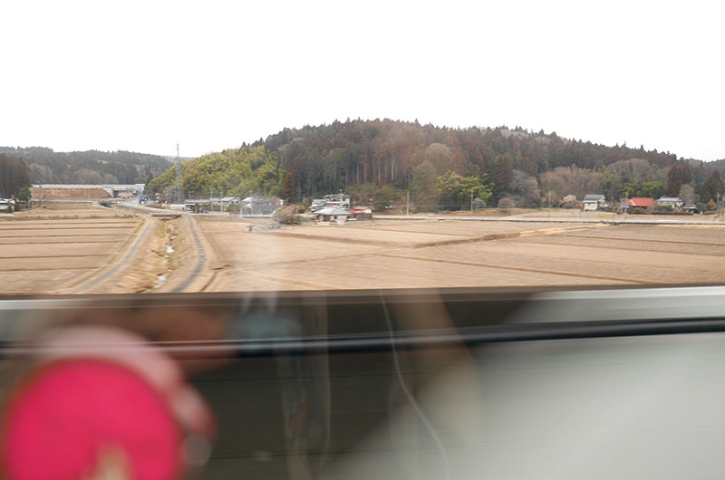 東北新幹線 はやぶさ 車窓