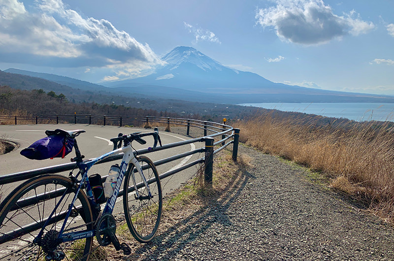 山中湖パノラマ台付近からの眺望