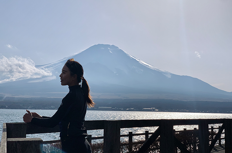 山中湖親水公園（長池親水公園）筆者