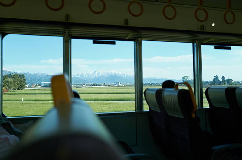 あいの風とやま鉄道線 車窓